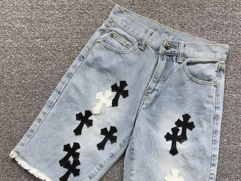 Chrome Hearts Jeans Shorts