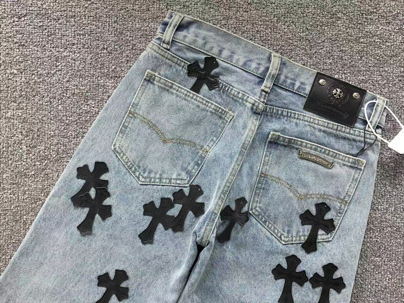 Chrome Hearts Jeans Shorts