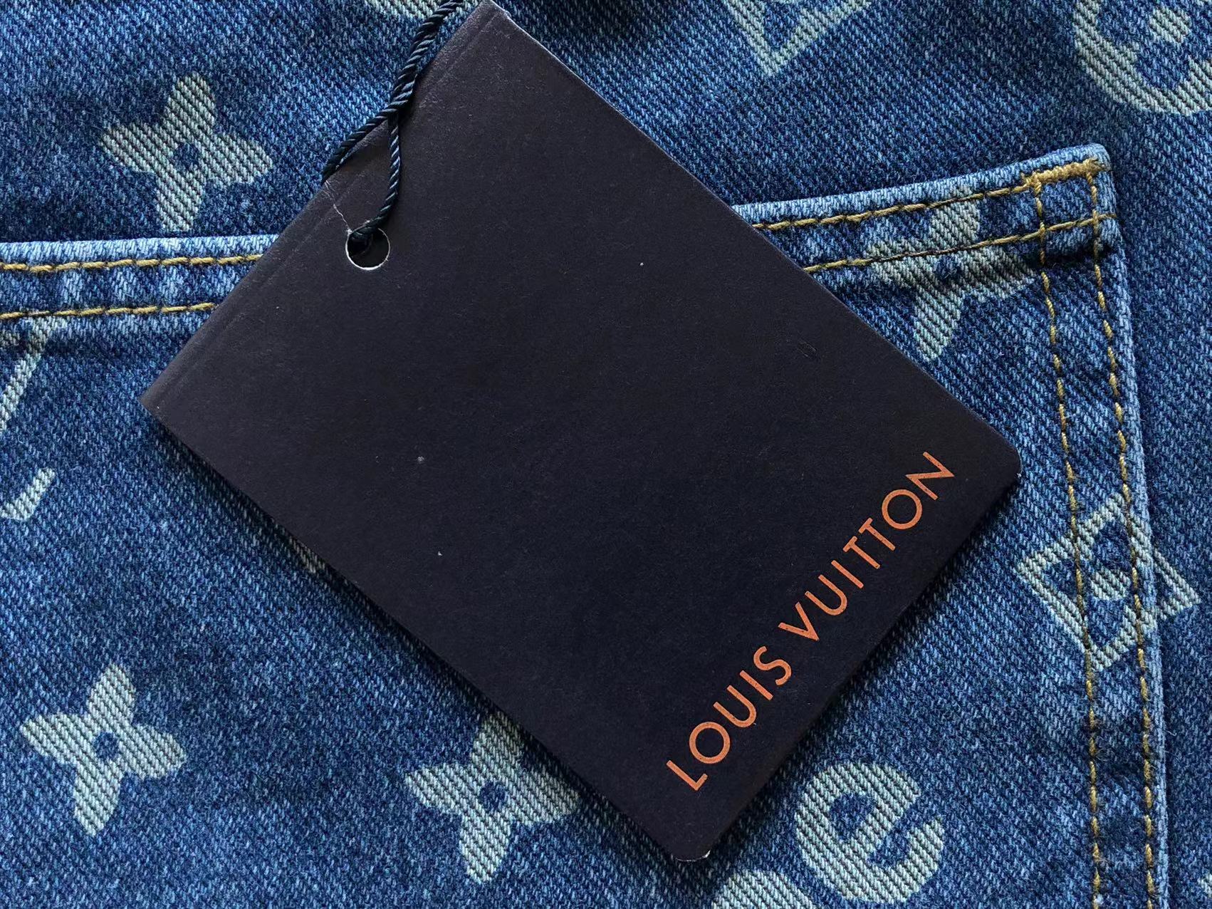 Supreme x Louis Vuitton Jacquard Denim 5-Pocket Jeans