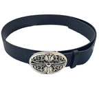 Chh Chrome Heart Belt Cross Leather Casual Versatile