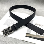 Chh Chrome Heart Belt Cross Hexagram Vine