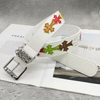 Chh Chrome Heart Belt Embroidery Belt Male