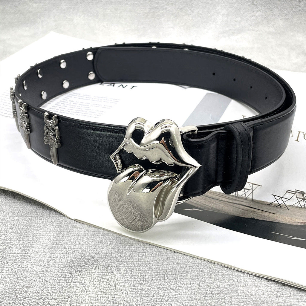 Chh Chrome Heart Belt Sacred Sword Cross Belt