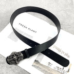 Chh Chrome Heart Belt Cross Hexagram Vine