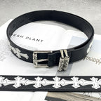 Chh Chrome Heart Belt Sacred Sword Cross Belt