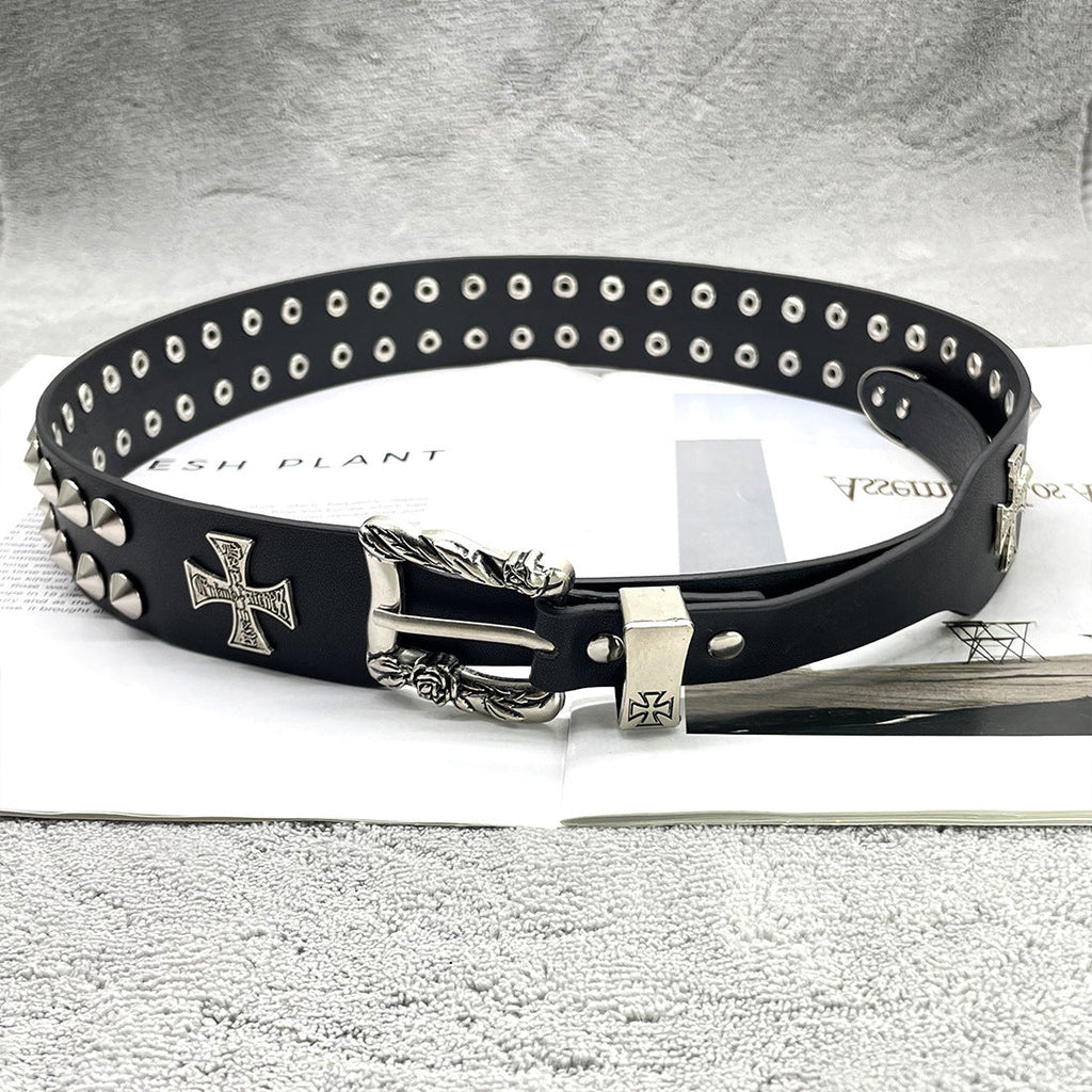 Chh Chrome Heart Belt Sacred Sword Cross Belt