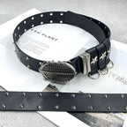 Chh Chrome Heart Belt Sacred Sword Cross Belt