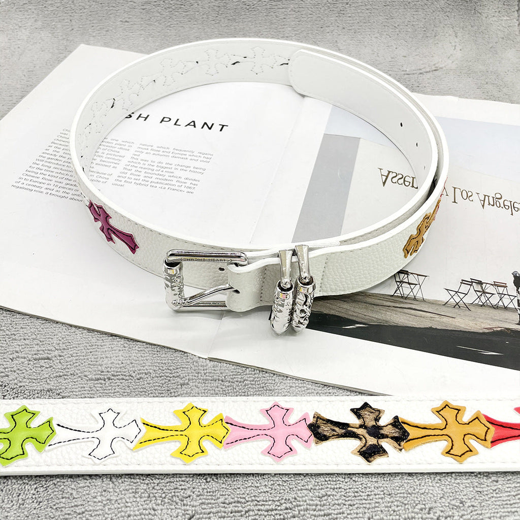 Chh Chrome Heart Belt Sacred Sword Cross Belt