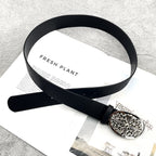 Chh Chrome Heart Belt Cross Hexagram Vine