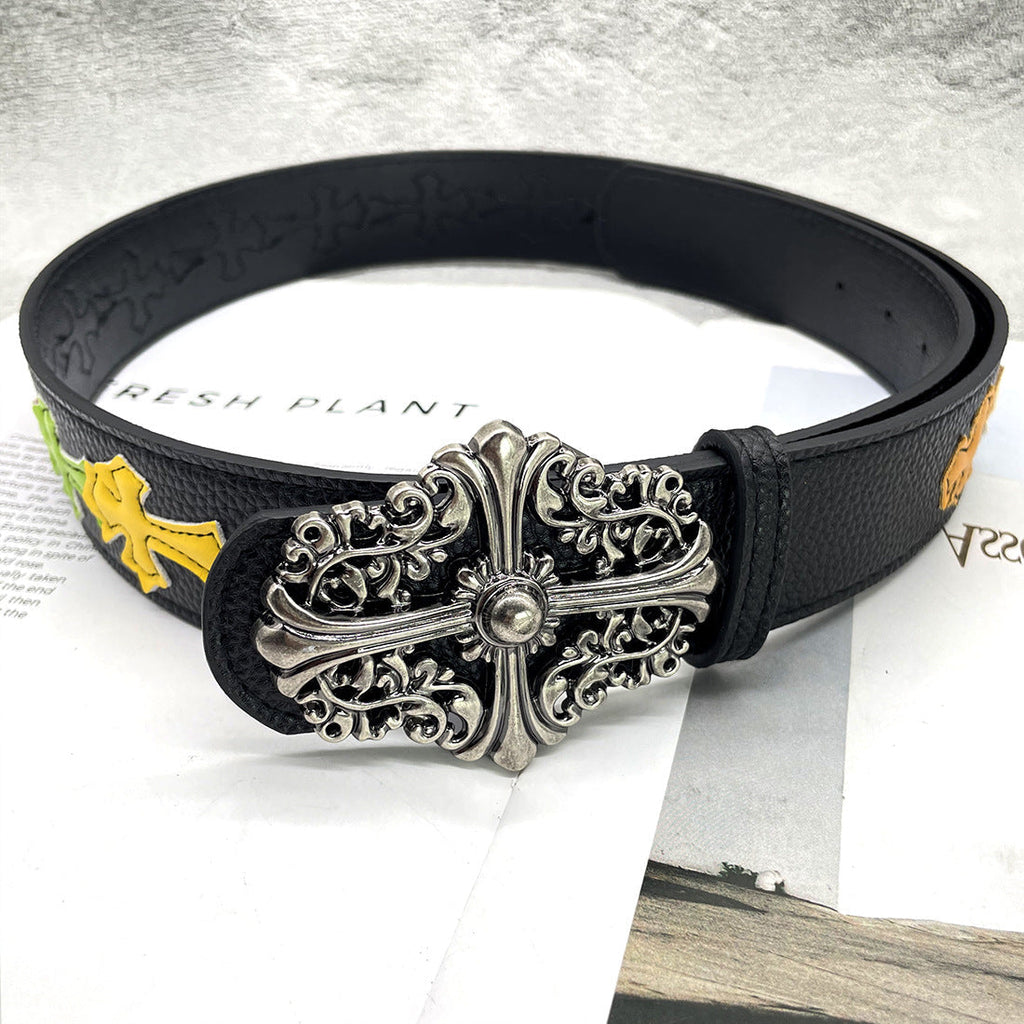 Chh Chrome Heart Belt Sacred Sword Cross Belt