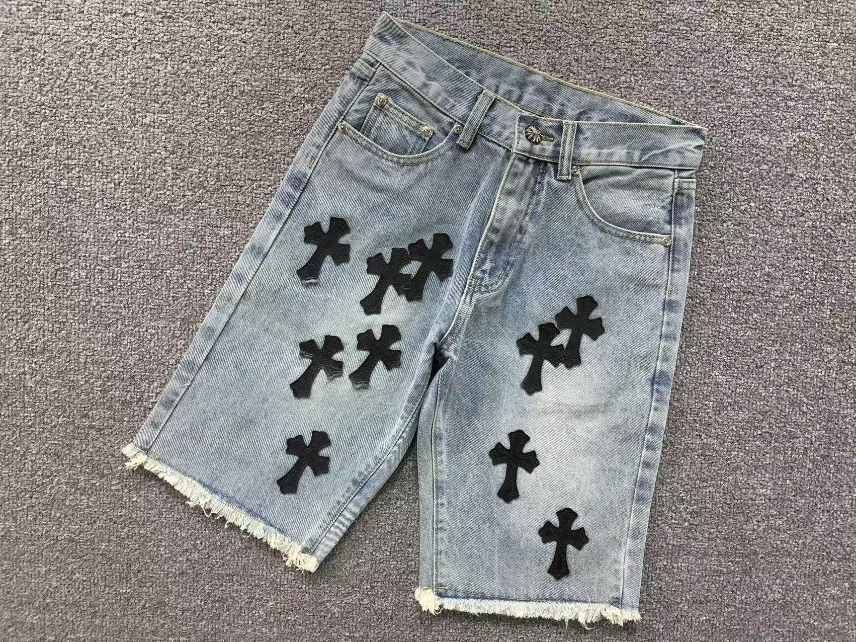 Chrome Hearts Jeans Shorts